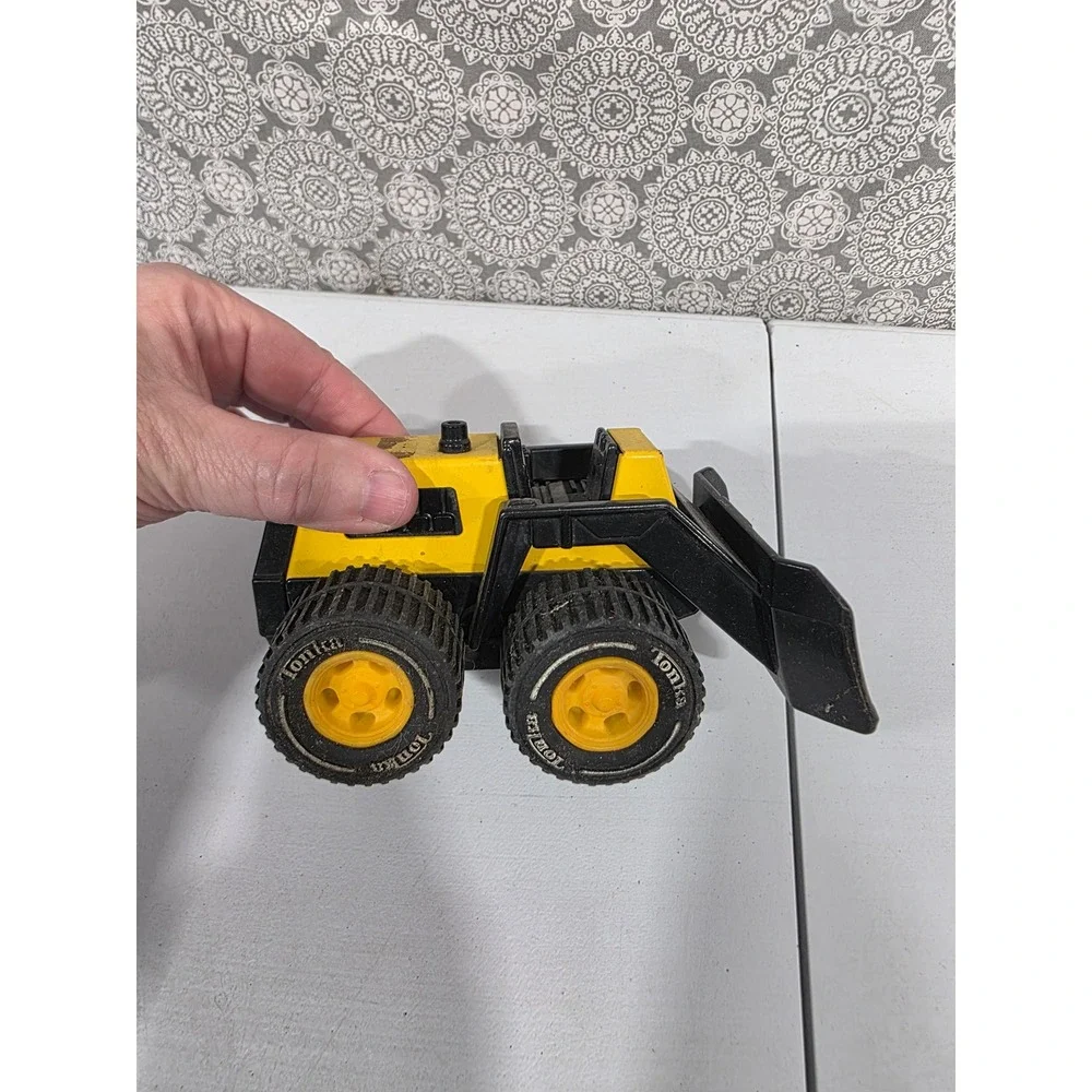 Vintage Tonka Hot Wheels CAT Construction Vehicle‎ Toy Bulldozer Lot of 3 READ